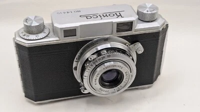 Appareil photo télémétrique Konica Ib (1948) + objectif Hexar 3.5/50mm - Photo 1/4
