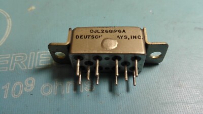 DJL26GIP6A RELAY DEUTSCH MIL. SPEC. AVIATION