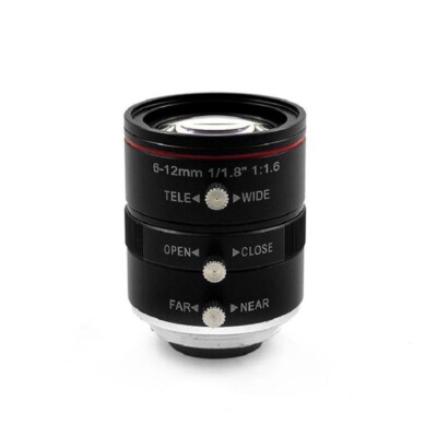 CCTV 6-12mm 1/1.8' Varifocal vision Lens Manual Zoom Focus C/CS Mount