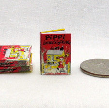 PIPPI LONGSTOCKING 1:12 Scale Miniature Readable Illustrated Book