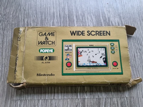 Nintendo Game & Watch - POPEYE - BOX ONLY - *** FREE POSTAGE ***