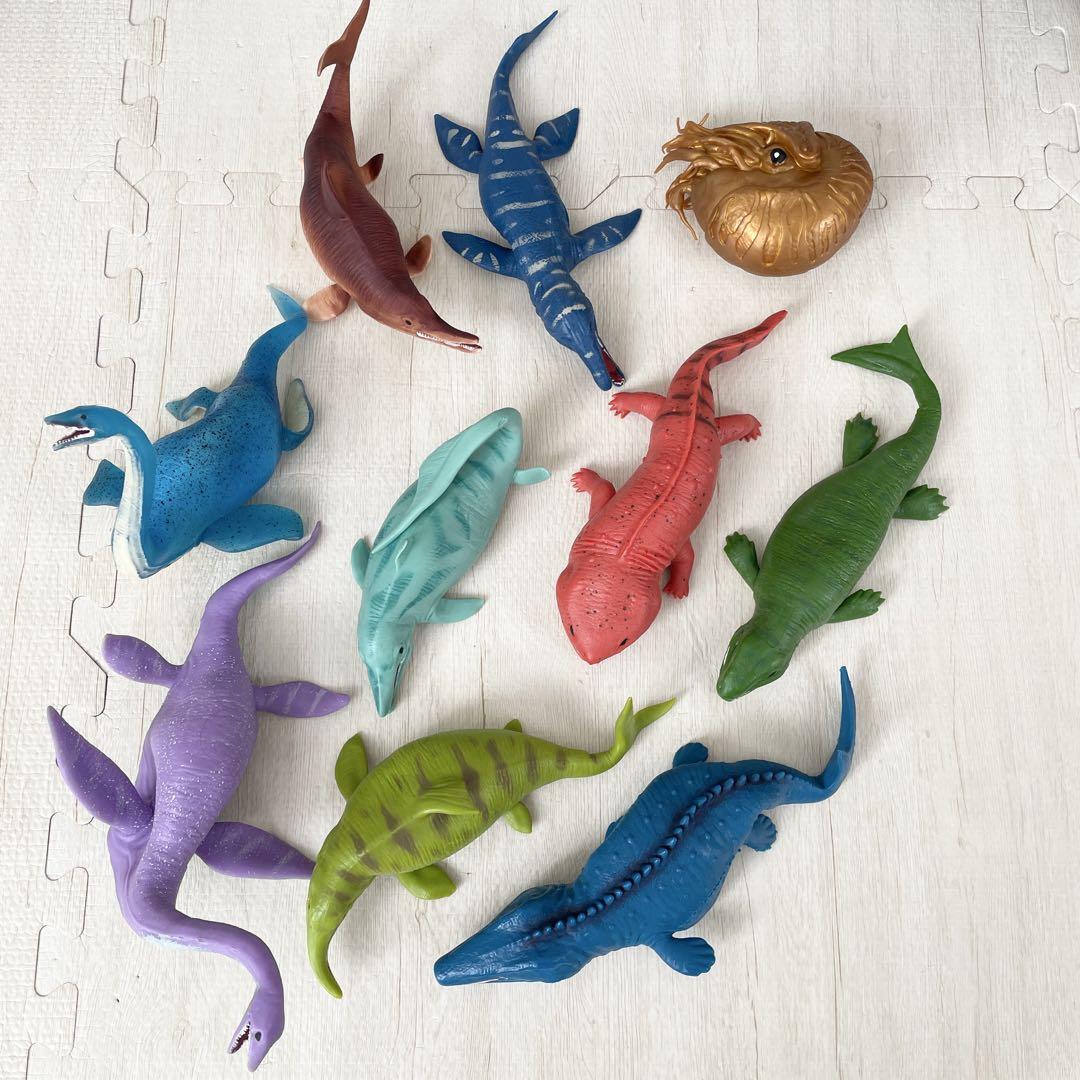 Deagostini Sea Dinosaur And 10 Pieces