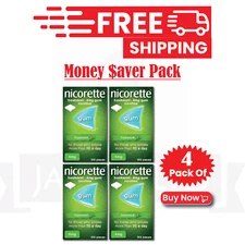 Nicorette Gum Freshmint 4mg 105ct-PACK OF 4