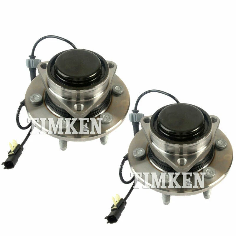 Juego de bujes de cojinetes de rueda delantera 2x2 Timken para GMC Yukon XL Chevy Silverado 6 tacos Foto 4 de 4