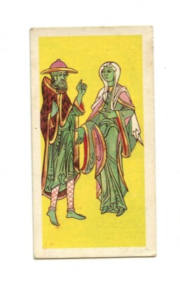Brooke Bond Tea Card British Costume Collectable #2 Day Clothes 1150 (3)