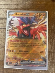Koraidon ex 125/198 Scarlet & Violet Base Set Jumbo Holo Promo