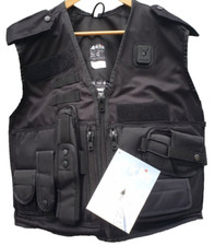Arktis Overt Vest P361CR Mercia Sleeveless Security Enforcement Size M Black