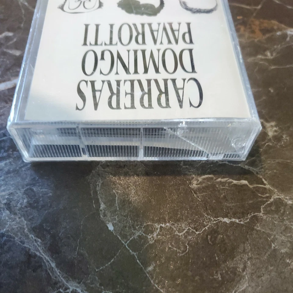 Luciano Pavarotti in Concert Carreras Domingo Tenors Opera Music Cassette SEALED - Image 3 of 4