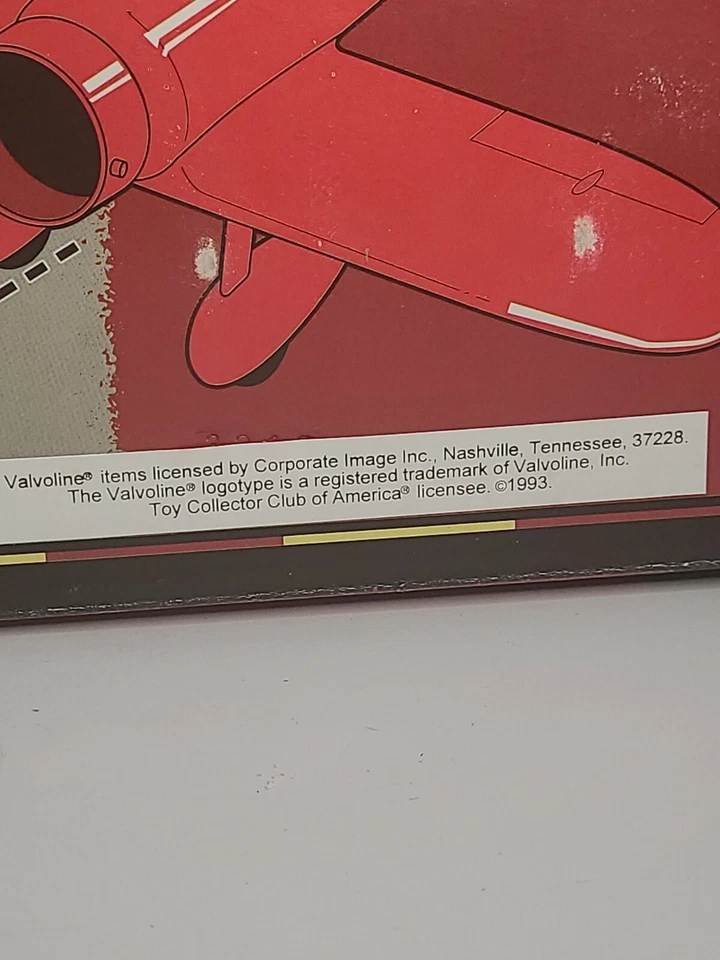 Travel Air Modelo R 1929 Valvoline V100 Die-Cast Bank Stock # 40020 Foto 2 de 4