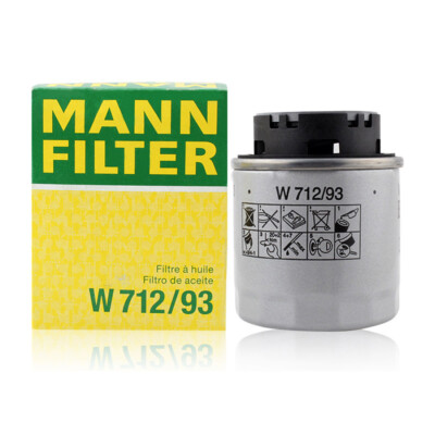 MANN Oil Filter W 712/93 Fit For VW 03C 115 561B; X 4335 E;F 026 407 181