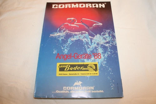 CORMORAN ANGELGERÄTE KATALOG 1988