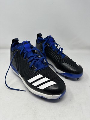Adidas Boost Icon 3 Baseball Cleats Men's Size 12 Royal Blue Black B39162 New