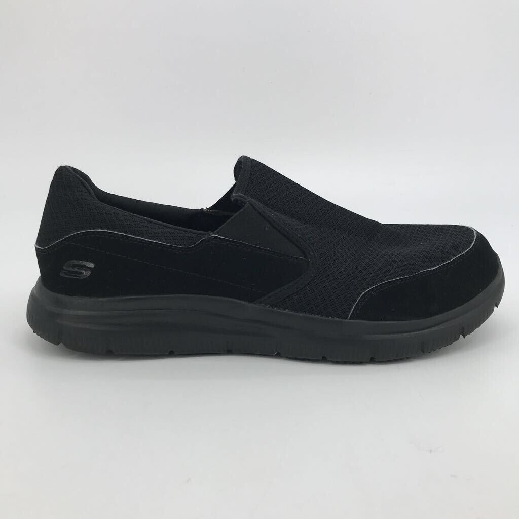 Flex Advantage McAllen Slip-On Work Shoes Black SR Fit 13 eBay