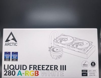 ARCTIC Liquid Freezer III 280 A-RGB White CPU Wasserkühlung (ACFRE00151A) NEU