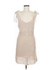 NWT Olive and Oak Women Brown Casual Dress M