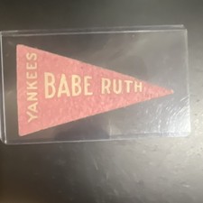 BF3 Babe Ruth New York Yankees Ty. 3 Mini Pennant