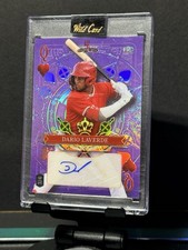 2024 Wild Card 5 Card Draw Stacked Deck Hobby - Ace of Hearts Auto Dario Laverde