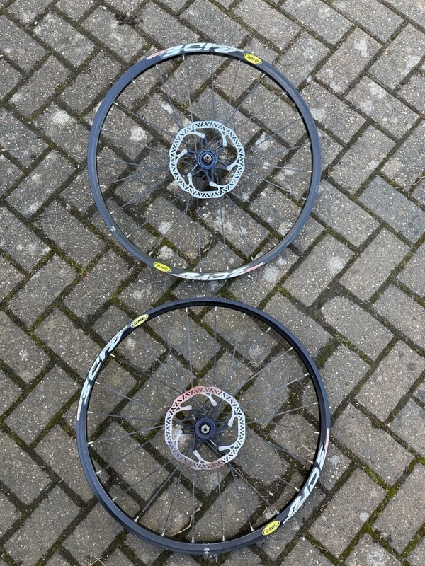 Mavic Crossride Mountain Bike Disc Brake Wheelset 26 MTB Wheels Mavic Hubs