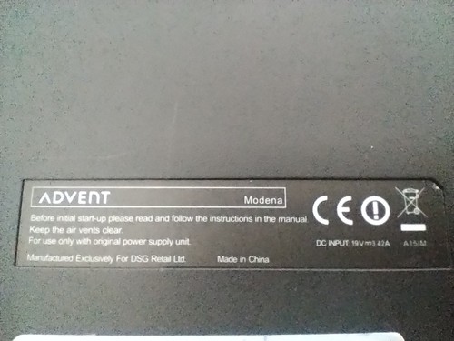 Advent Modena Intel Celeron 1.90 GHz, 320 GB HDD 2GB RAM read description - Picture 8 of 8