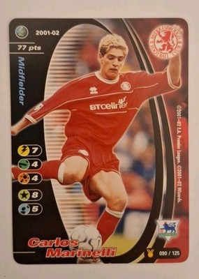 Marinelli Wizards Of The Coast Football Champions 2001-2002 NoHolo Middlesbrough