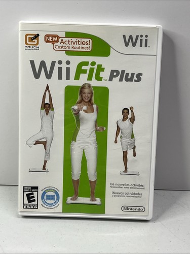 Wii Fit Plus Nintendo Wii 2009 Fitness Workout Game With Manual TESTED & Works - Picture 1 of 3