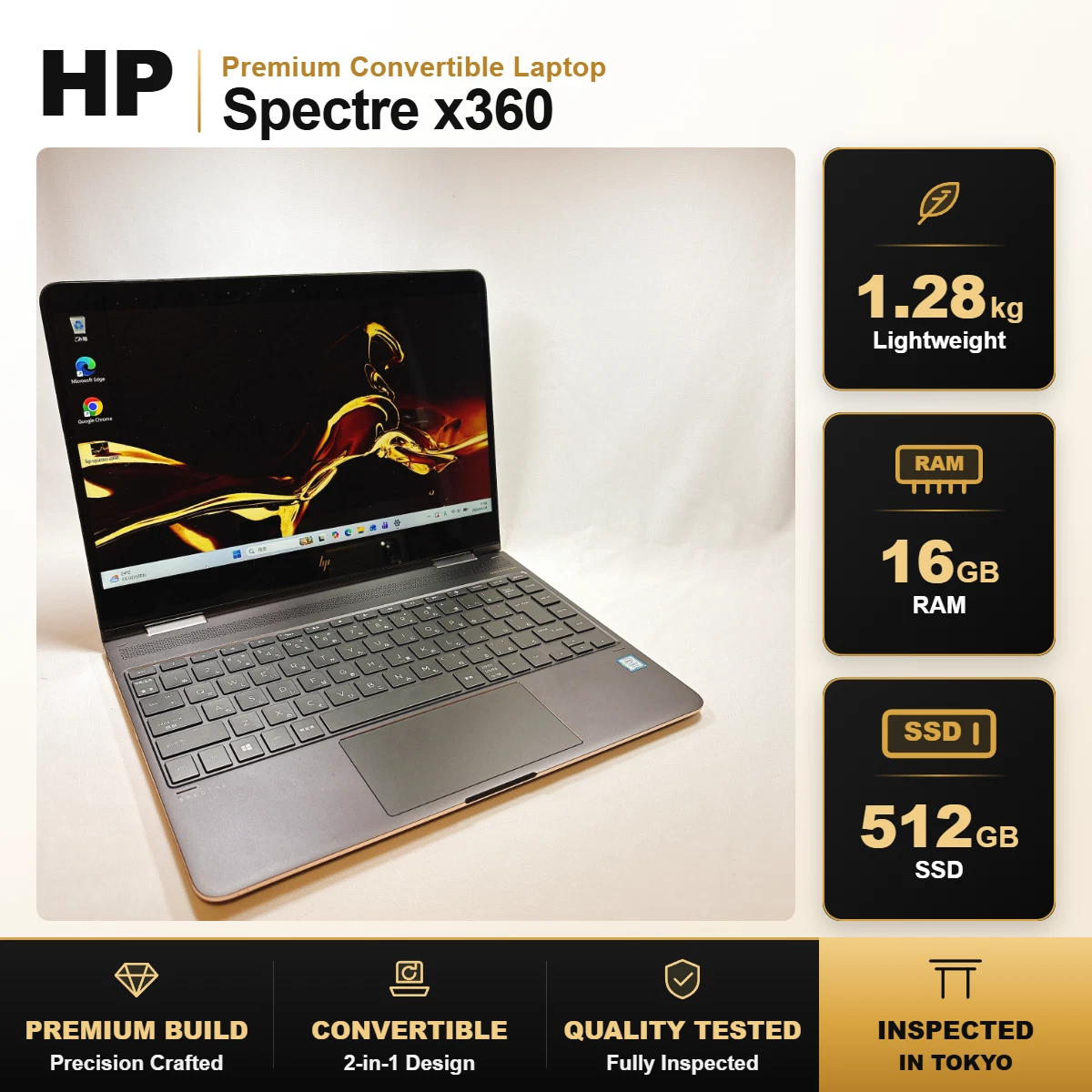 HP Spectre X360 13-13.9 in Screen Notebooks/Laptops for Sale