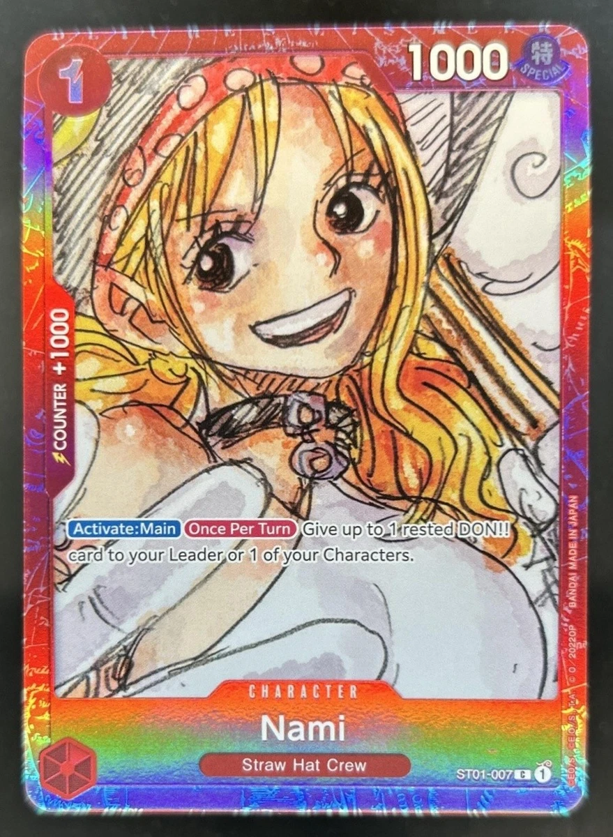 Nami ST01-007 One Piece Promotion Cards for sale | eBay