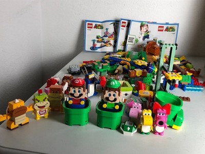 LEGO Super Mario Adventures lot Mario Luigi Birdo Works!