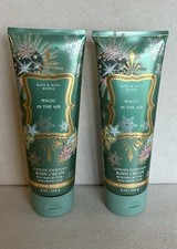 2 BATH  BODY WORKS MAGIC IN THE AIR ULTIMATE HYDRATION BODY CREAM 8 OZ EACH NEW
