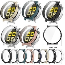 Tempered Glass Screen Protector Full Cover Watch Case for Huawei Watch GT5 41MM