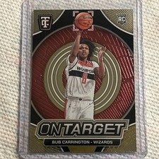 2024-25 Panini Totally Certified - Bub Carrington /249 Gold Numbered RC wizards 