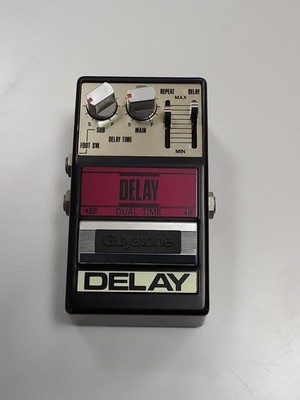 GUYATONE PS-014 Analog Delay Effects Pedal Dual Delay Times Footswitch USED