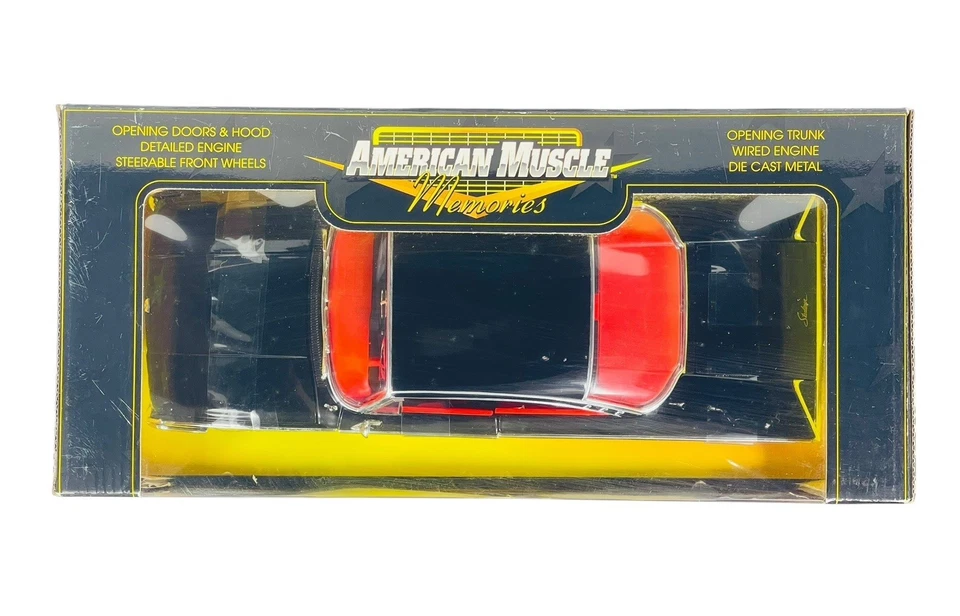 #32293 Ertl Memories Black 1960 Ford Starliner ~ 1:18 2000 Sealed Diescast - Image 3 of 4