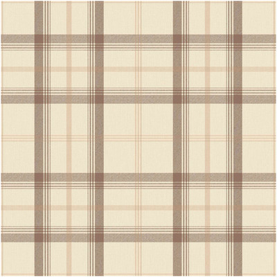 Neutrale Karo Tapete Beige Creme Tartan Karo Traditioneller Landhausstil Dekor