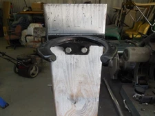 🐴  HORSESHOE GATE LATCH 2 "  Opening Handmade # 294 HEAVY DUTY