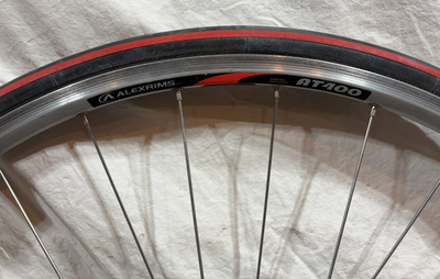 Alexrims AT400 32-Radial Spoke Silver Aluminum 700C Front Wheel