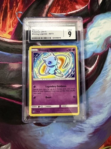 2017 POKEMON SHINING LEGENDS SHINING MEW #40/73 HOLO CGC 9