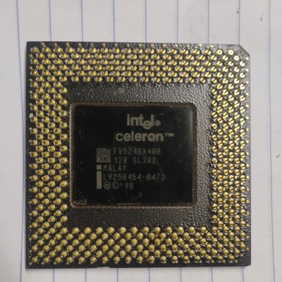 Intel Celeron SL3A2 400mhz 128 FV524RX400 CPU Processor - Tested 05