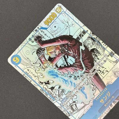 2025 One Piece Card Sanji OP06-119 SEC Manga Alt Art PRB-02 The