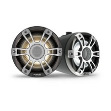 Fusion 0100277151 230-watt CRGBW Sports Black Marine Wake Tower Speakers