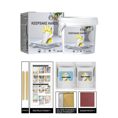 #ad Keepsake Hand Casting Kit Hand Mold Kit for Couples Birthday $16.26