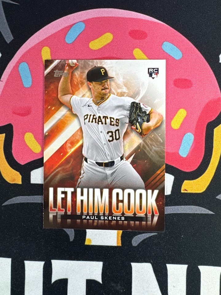 Paul Skenes 2024 Topps Update Let Him Cook RC #LHC-12 Pirates SP