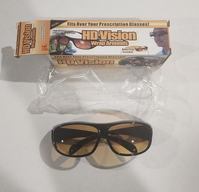 HD Night Vision Wraparound Fits OVER Glasses As Seen on TV *SEE PICS*