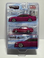 Tarmac Works Toyota Mark II JZX100 Vertex Red Metallic 1/64