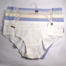 Laura Ashley 5 Pack Womens Cotton Spandex Panties XL Floral Assorted