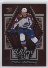2024-25 Upper Deck Fleer Ultra Team Red 80/99 Nathan MacKinnon #UT23OF40 2d8