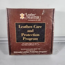 Leather Master Care and Protection Program Dr. Tork Types A and P Stainsafe NEW