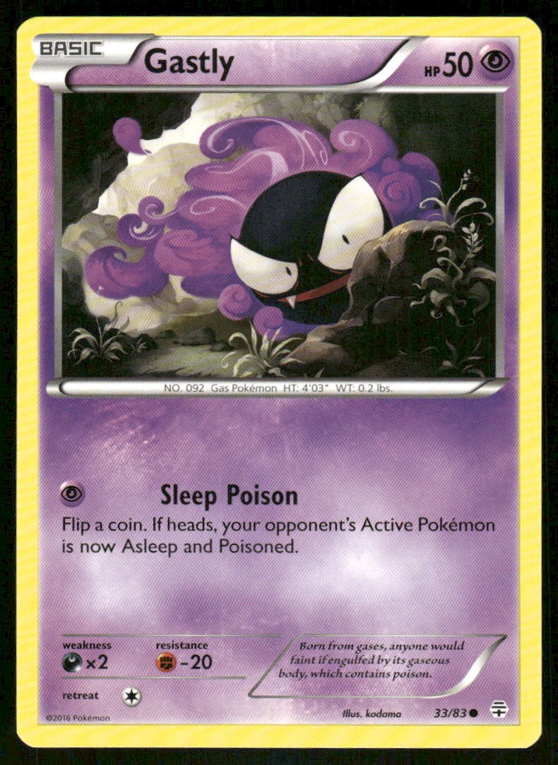 Gastly 33/83 - Generations - Common NM