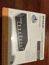 NETGEAR 8-Port Gigabit Ethernet Unmanaged Switch GS308 Home/Office Network Hub