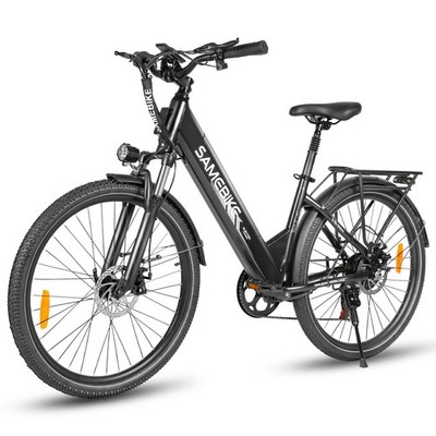26'' Elektrofahrrad City Bike 500W 36V 15A E-Bike Shimano 7-Gänge Max speed 25kmh